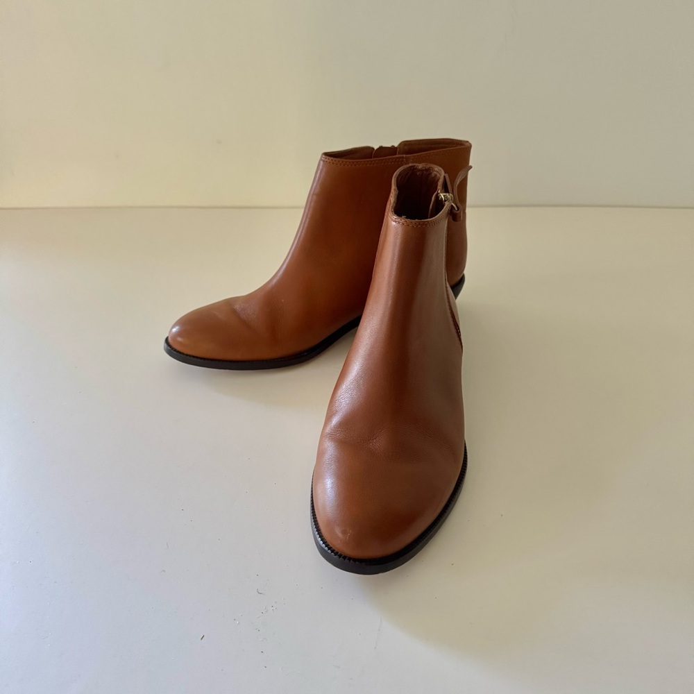 J. CREW Leather Booties